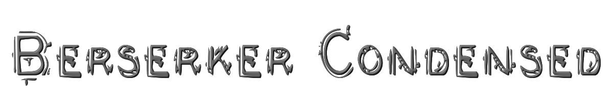 Berserker Condensed 
