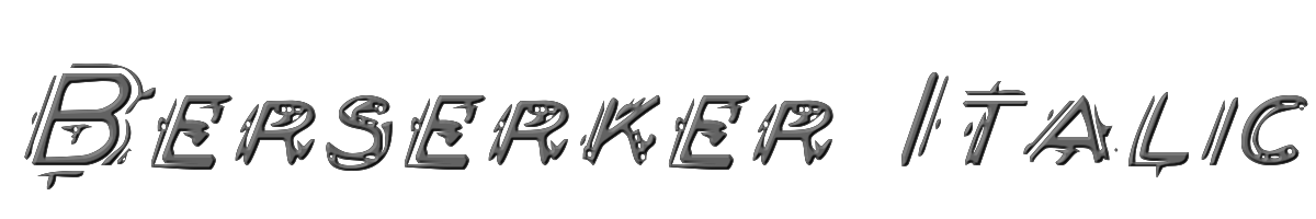 Berserker Italic 