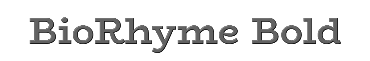 BioRhyme Bold 