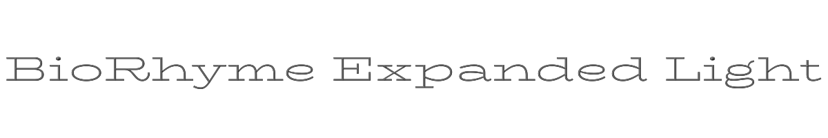 BioRhyme Expanded Light 