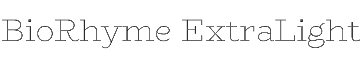 BioRhyme ExtraLight 