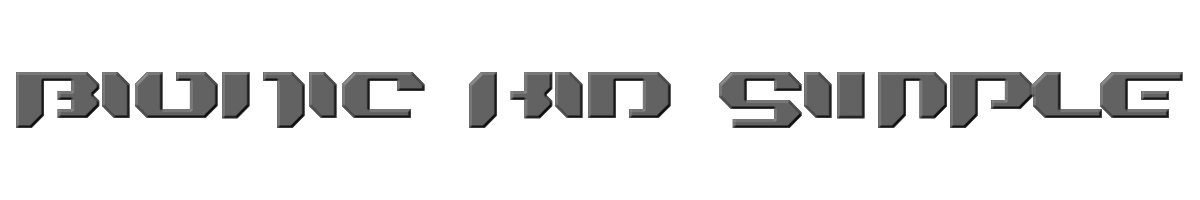 Bionic Kid Simple 