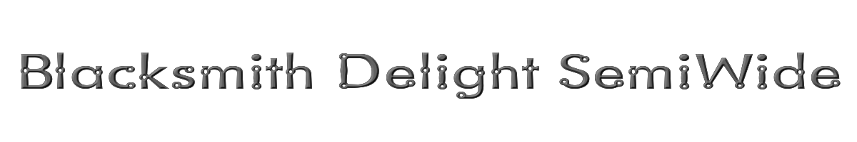 Blacksmith Delight SemiWide 