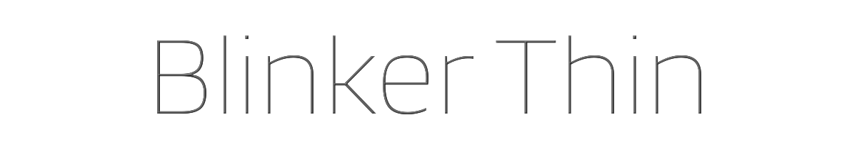 Blinker Thin 