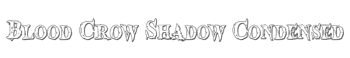 Blood Crow Shadow Condensed 