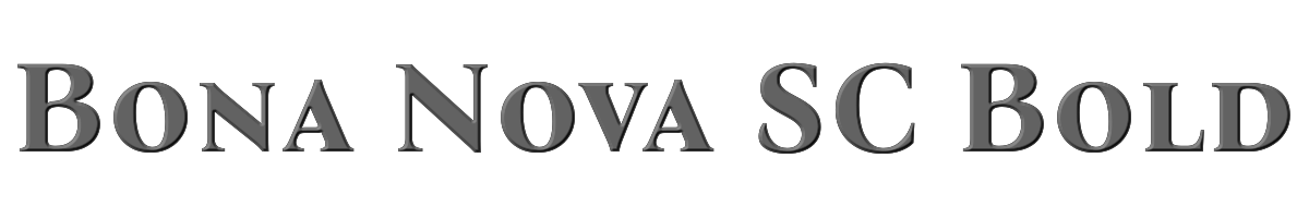 Bona Nova SC Bold 