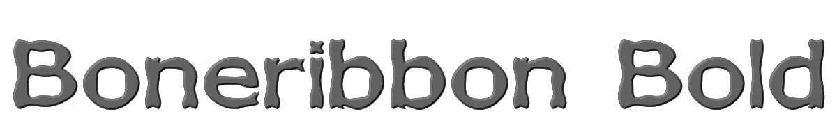 Boneribbon Bold 