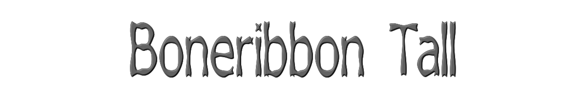 Boneribbon Tall 