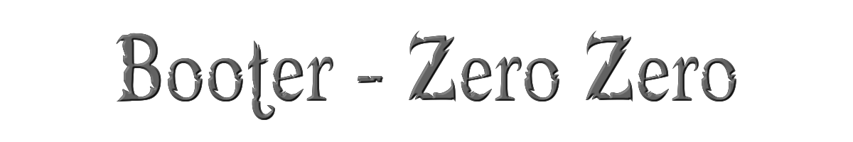 Booter - Zero Zero 