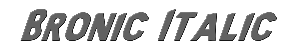 Bronic Italic 