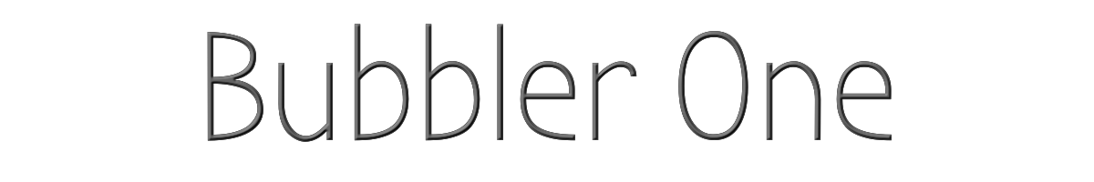 Bubbler One 