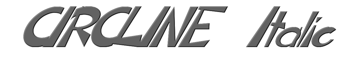 CIRCLINE Italic 