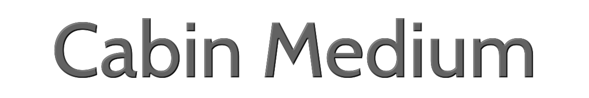 Cabin Medium 