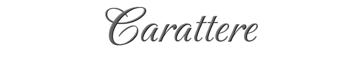 Carattere 