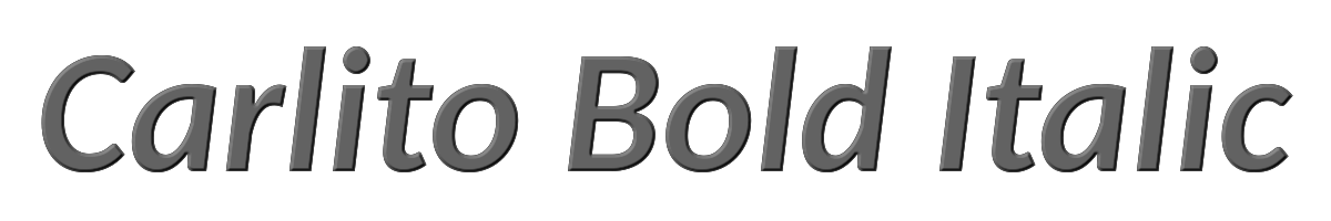 Carlito Bold Italic 