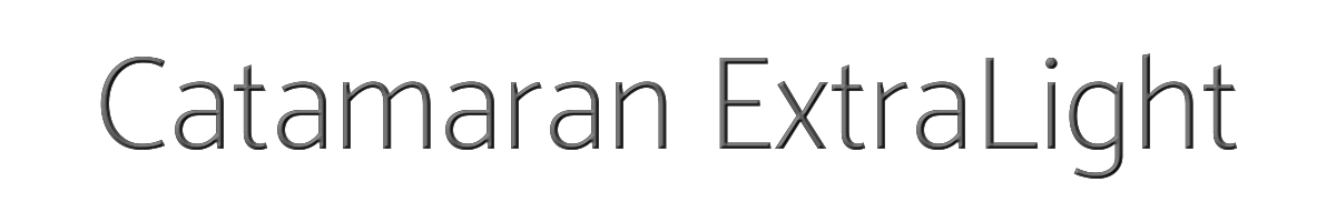 Catamaran ExtraLight 