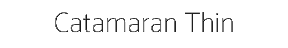 Catamaran Thin 