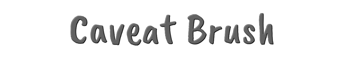 Caveat Brush 