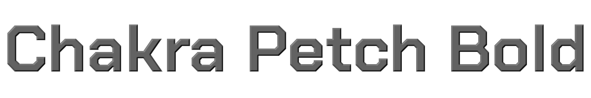 Chakra Petch Bold 