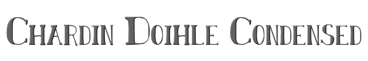 Chardin Doihle Condensed 