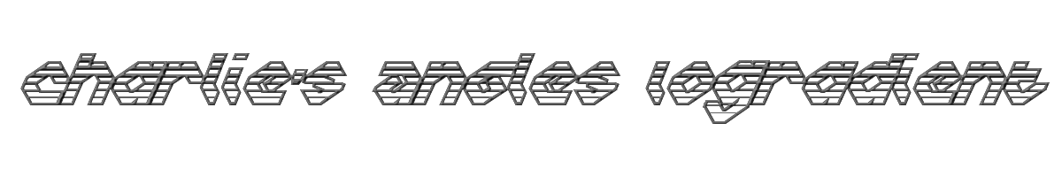 Charlie's Angles IoGradient 