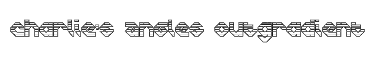 Charlie's Angles OutGradient 