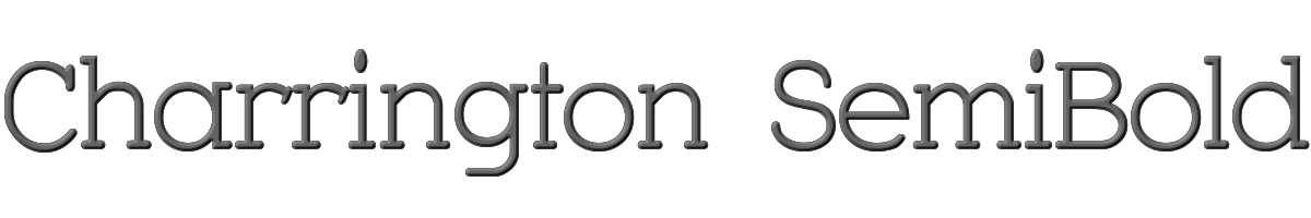 Charrington SemiBold 