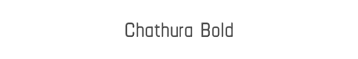 Chathura Bold 