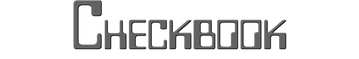 Checkbook 