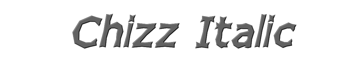 Chizz Italic 
