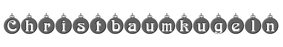 Christbaumkugeln 