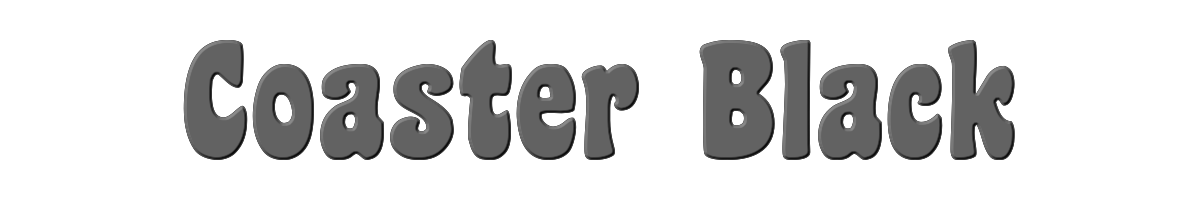 Coaster Black 