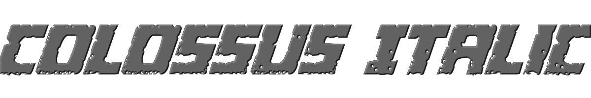 Colossus Italic 