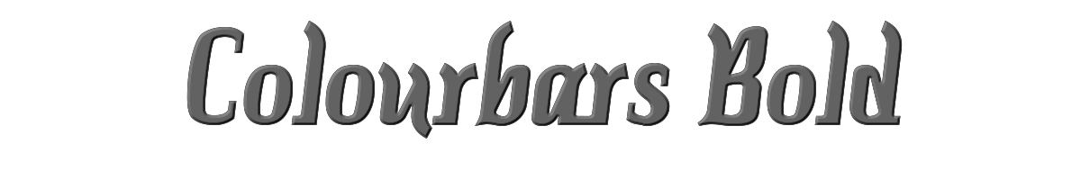 Colourbars Bold 
