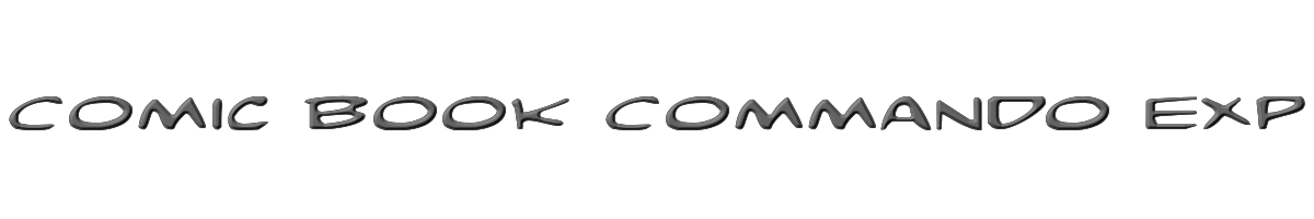 Comic Book Commando Exp 