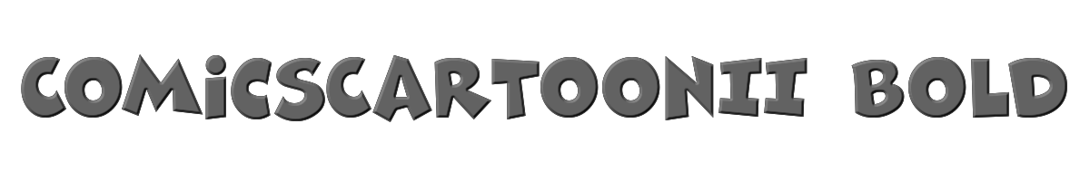 ComicsCarToonII Bold 
