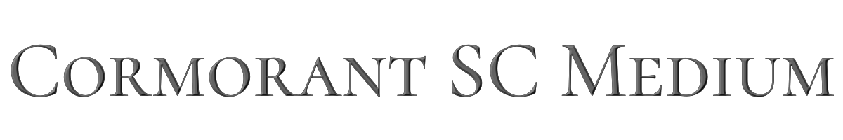 Cormorant SC Medium 