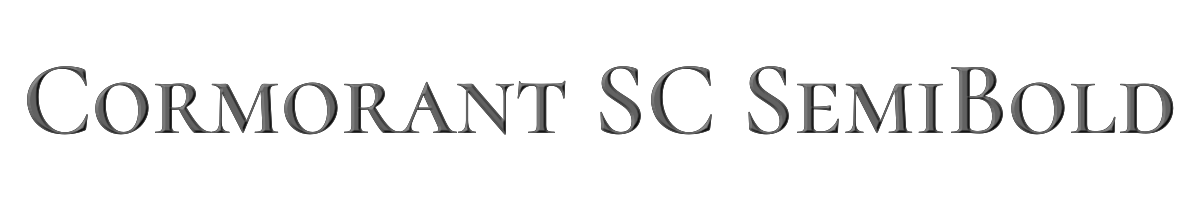 Cormorant SC SemiBold 
