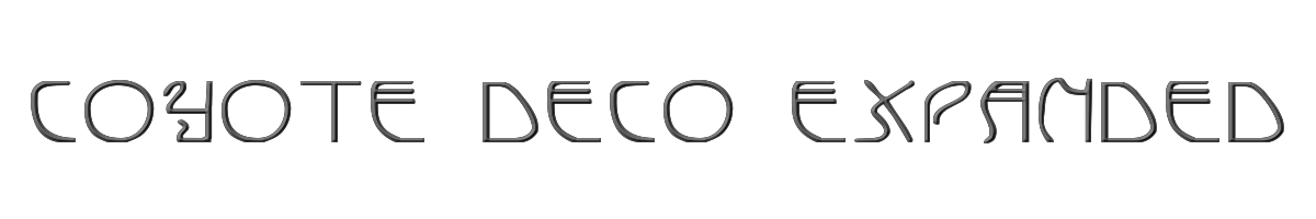 Coyote Deco Expanded 