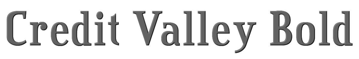 Credit Valley Bold 