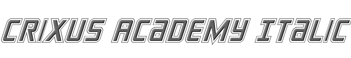 Crixus Academy Italic 