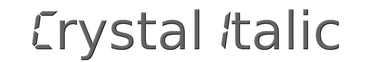 Crystal Italic 