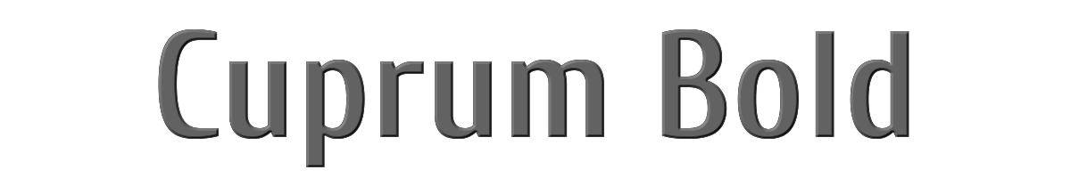 Cuprum Bold 