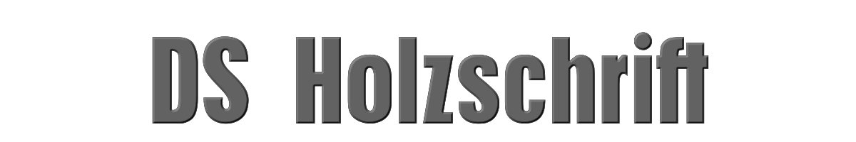 DS Holzschrift 