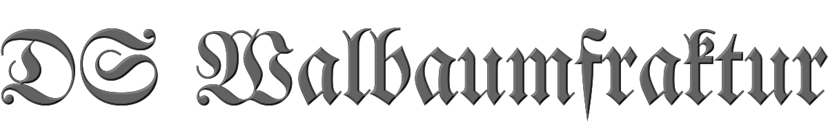 DS Walbaumfraktur 