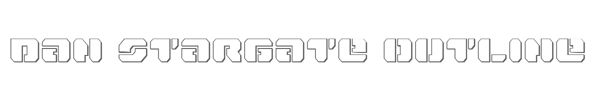 Dan Stargate Outline 