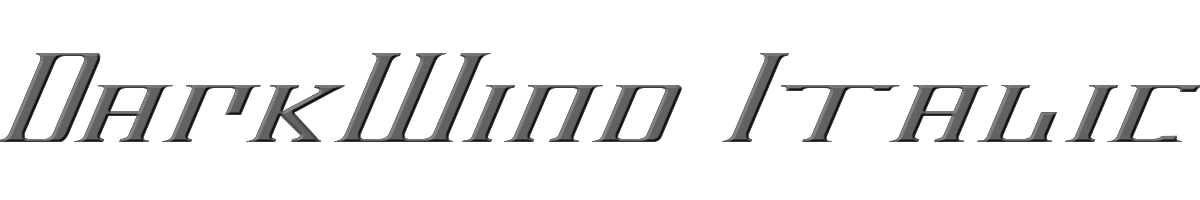DarkWind Italic 