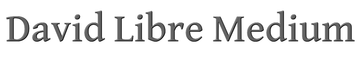 David Libre Medium 