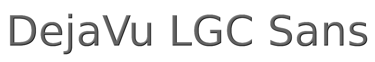 DejaVu LGC Sans 