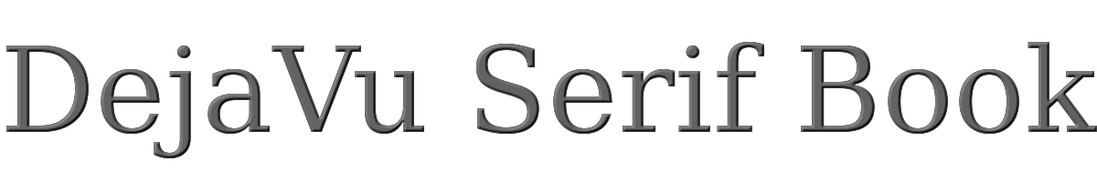 DejaVu Serif Book 
